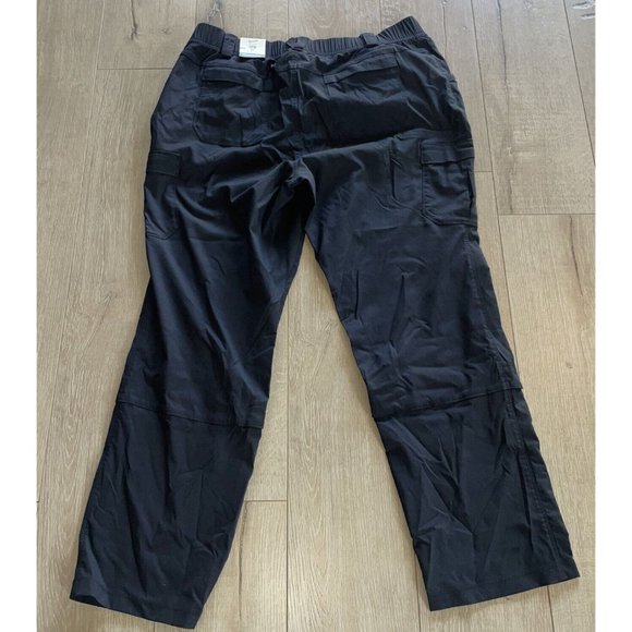 Duluth Women's Plus Dry on the Fly Improved Bootcut Pants Black 18Wx31 NWT - Picture 3 of 11